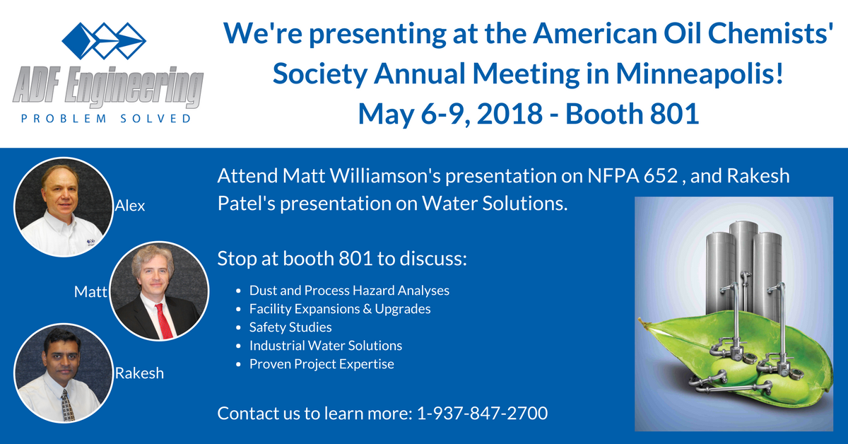 ADF Presenting On Two Topics At AOCS 2018