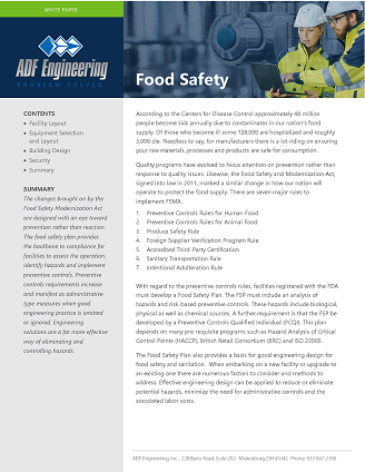 ADF Food Safety